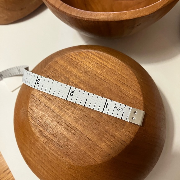 Set of 6 Monkey Pod Salad Bowls